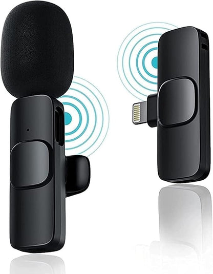WIRELESS MIC K9 Dual Microphone Mic Plug